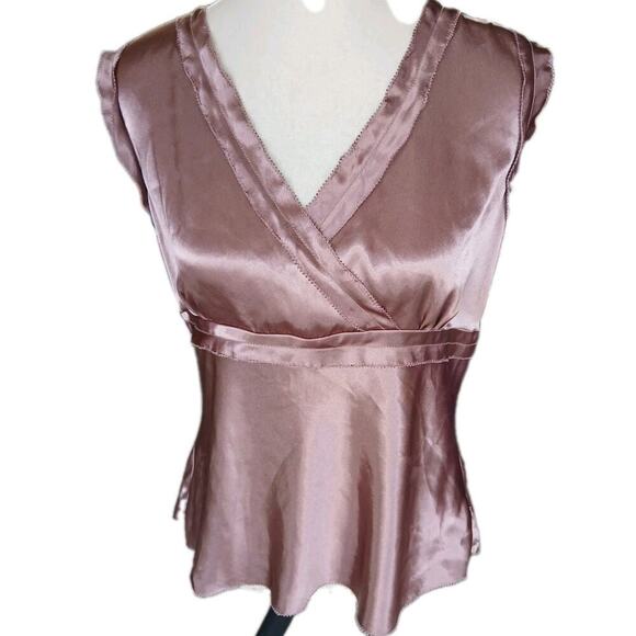NWT JONES NEW York Tank Top Size 14 Large Satin‎ Whimsigoth Y2K - Picture 1 of 11
